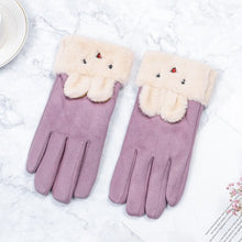 Load image into Gallery viewer, Women Gloves Winter Touch Screen 2019 Female Suede Furry Warm Full Finger Gloves Lady Winter Outdoor Sport Driving Women Gloves