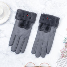 Load image into Gallery viewer, Women Gloves Winter Touch Screen 2019 Female Suede Furry Warm Full Finger Gloves Lady Winter Outdoor Sport Driving Women Gloves